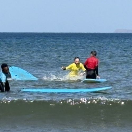 Surfing, Hiking, Exploring Broad Haven and more!